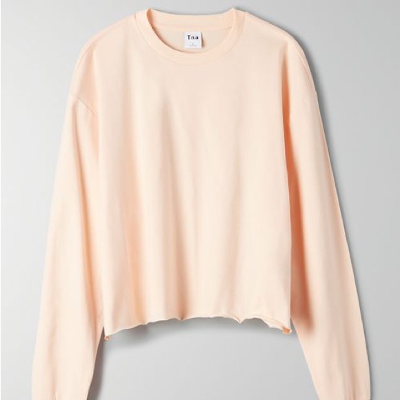 Aritzia tna cropped long sleeve - Picture 1 of 2